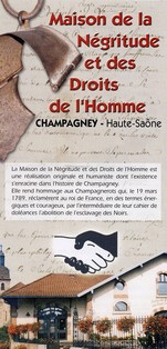Maison de la N&eacute;gritude et des Droits de l'Homme &agrave; Champagney